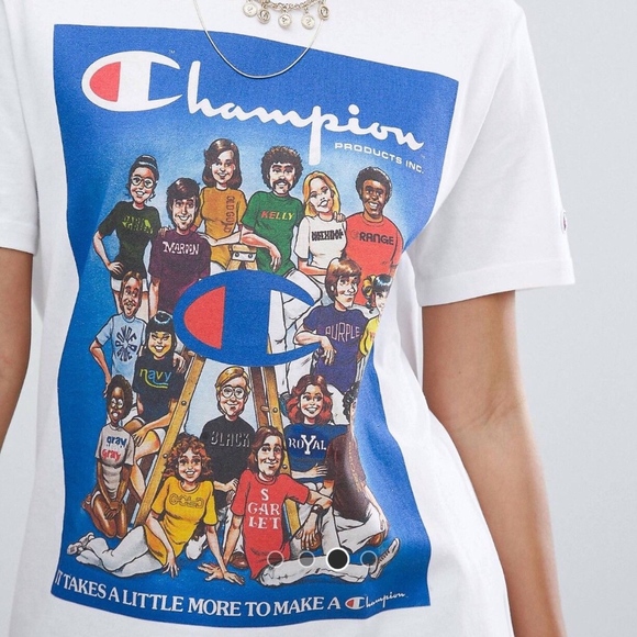 Champion Products Oversized TShirt Retro Athletes